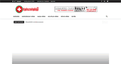 Desktop Screenshot of egeszsegugy.info